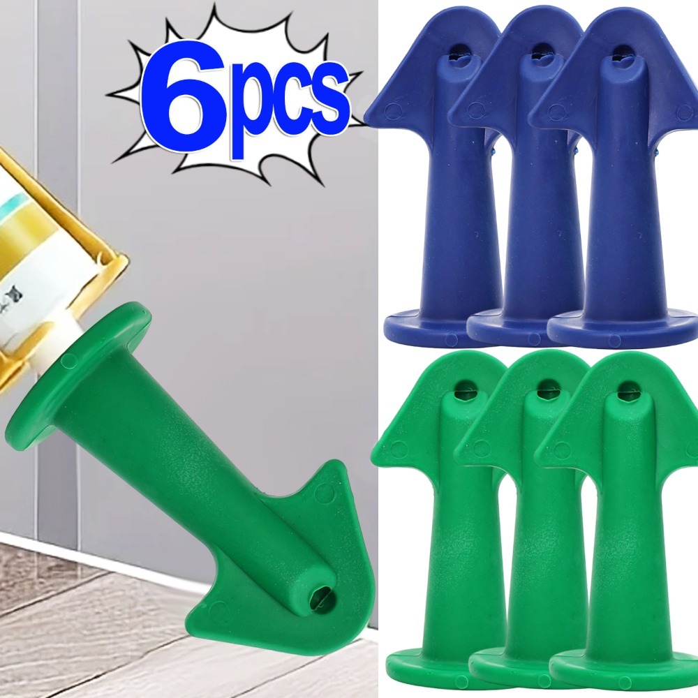 Home Improvement Warehouse - 3/6pcs Multi-functional Sealant Nozzle Scraper Floor