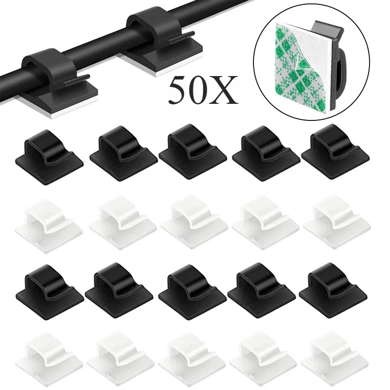 Home Improvement Stores - Car Cable Clamp Accessories Self-adhesive Line