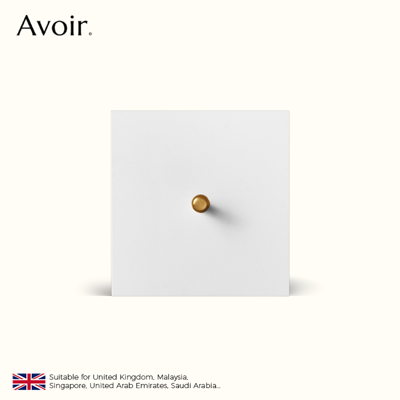 Home Improvement Uk - Avoir Matte White Toggle Switches 220V