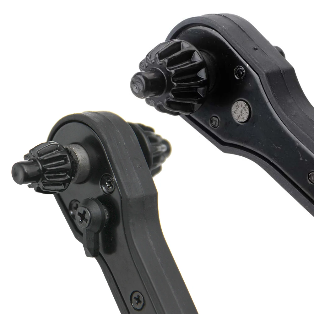 Home Improvement Warehouse - Black Two-in-One Ratchet Drill Chuck Key