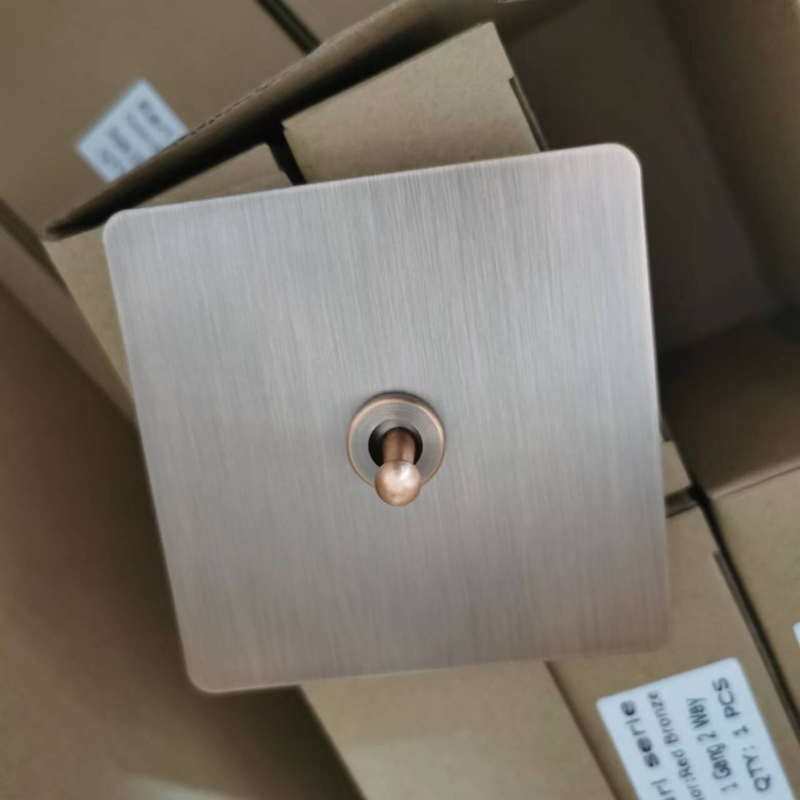 Home Improvement Uk - Red Bronze Metal Panel Wall Light