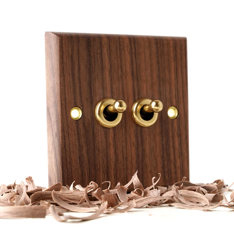 Black Walnut Wood Panel Brass  - Home Improvement Uk recension och pris