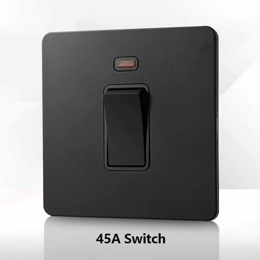 13A UK Socket Wall Push Button - Home Improvement Uk recension och pris