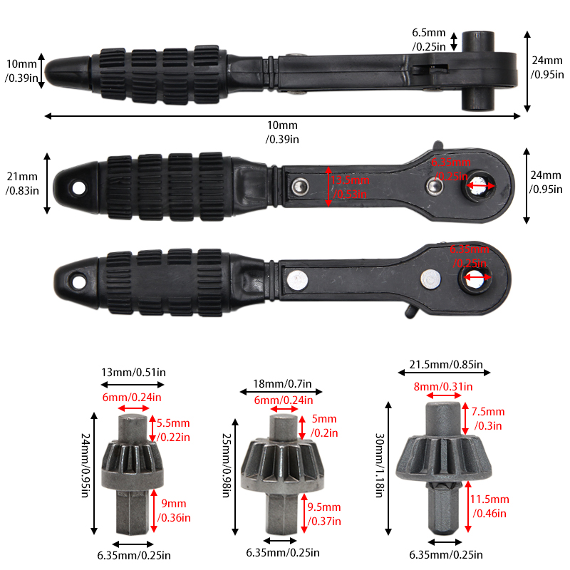 Black H-Shaped Drill Chuck Rat - Home Improvement Warehouse recension och pris