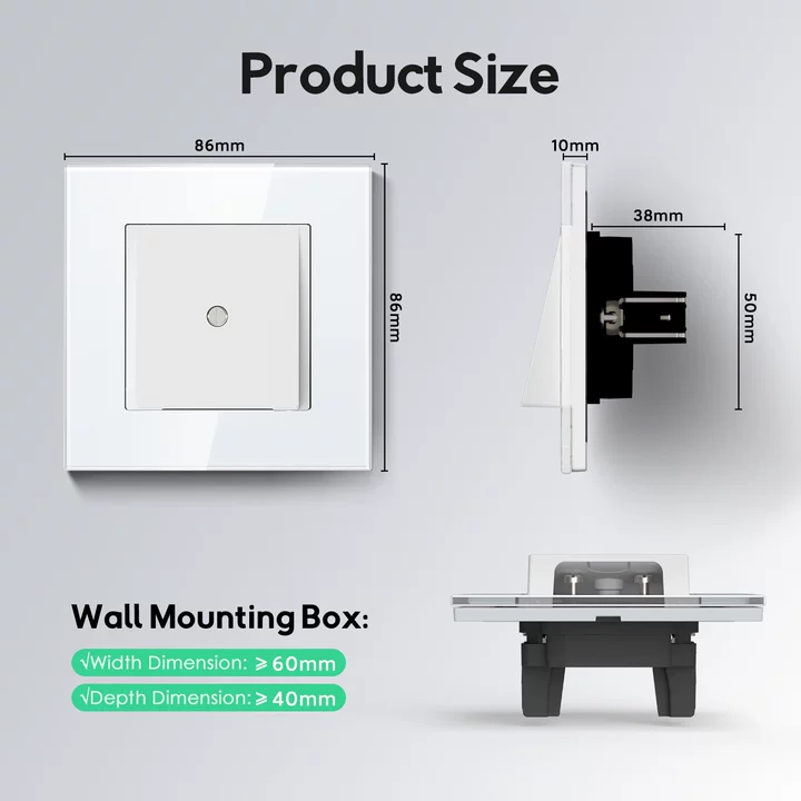 Bseed E Seires Wall Wire Outle - Home Improvement Warehouse recension och pris