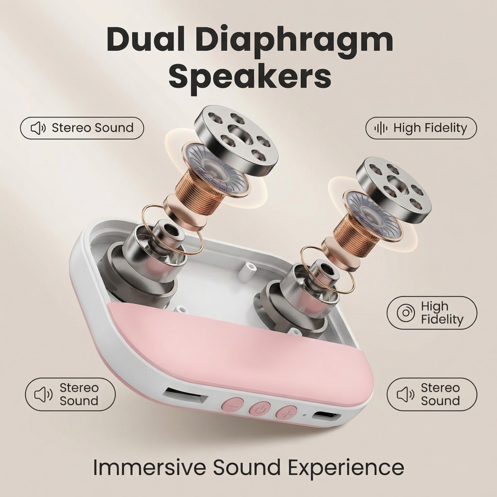 Portable Bluetooth 5.2 Speaker - Home Improvement Music recension och pris