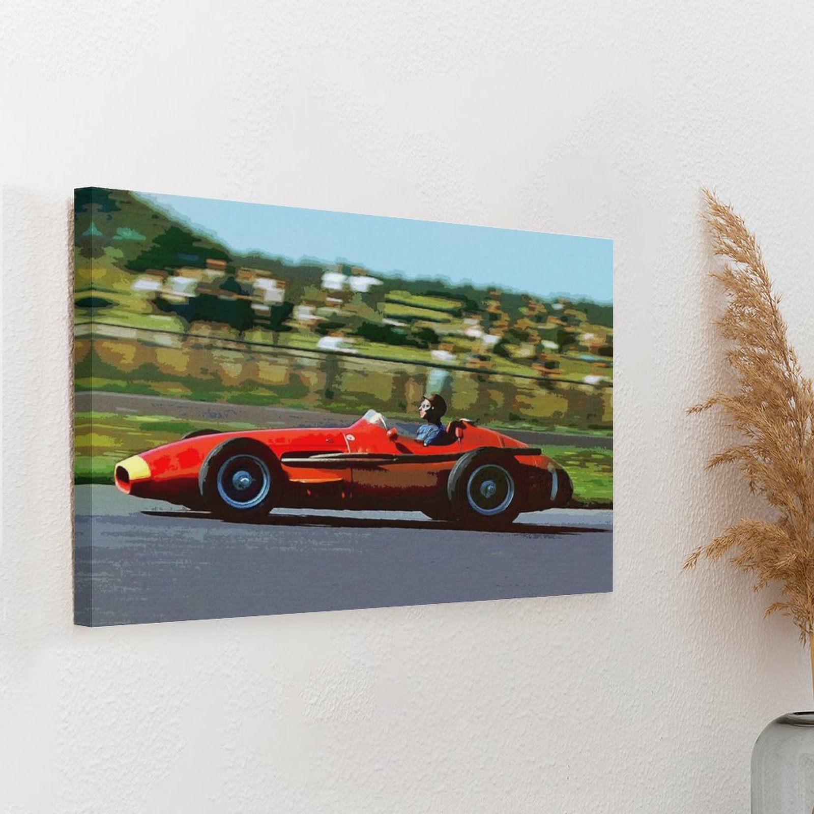 Juan Manuel Fangio Racing His  - Wall Texture Spray recension och pris