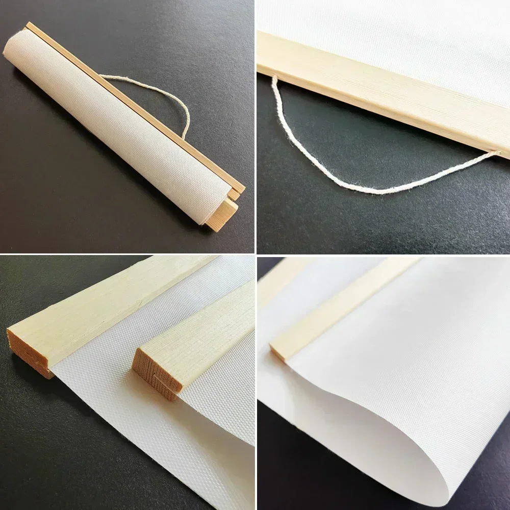 2D Flat 1pcs Canvas Scroll Pos - Wall Texture Spray recension och pris