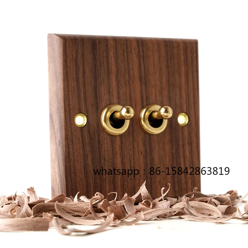 Black Walnut Wood Panel Brass  - Home Improvement Uk recension och pris
