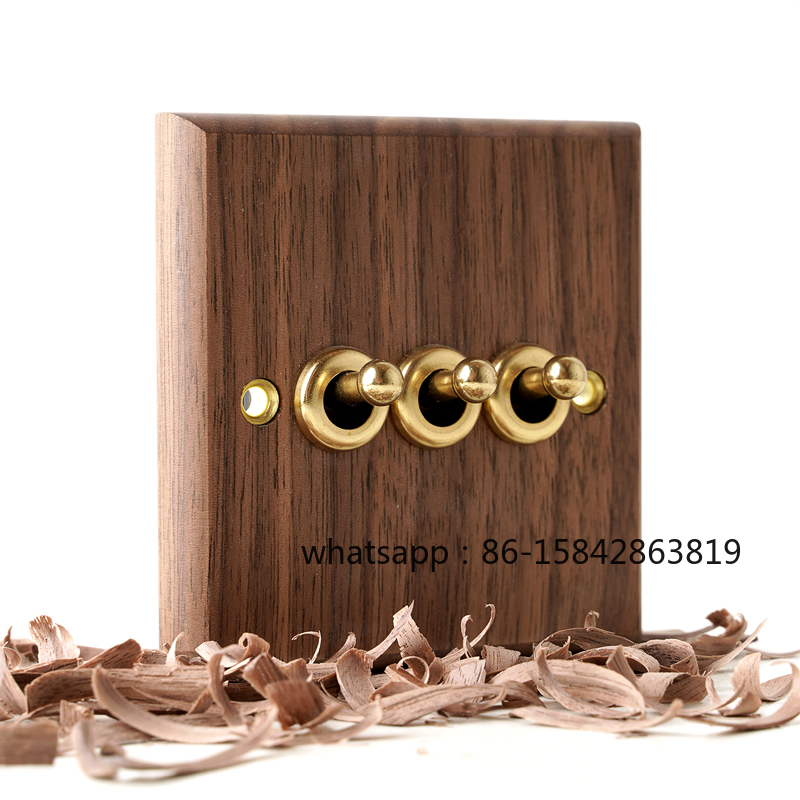 Black Walnut Wood Panel Brass  - Home Improvement Uk recension och pris
