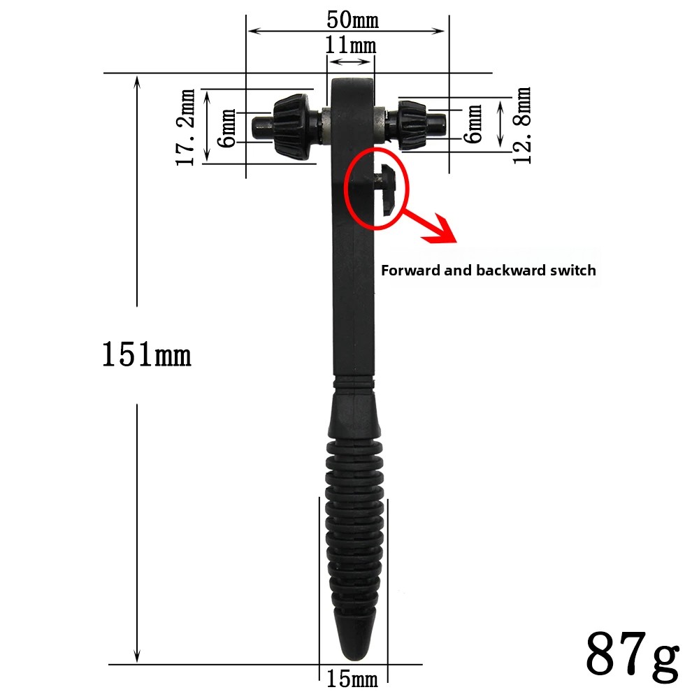 Black Two-in-One Ratchet Drill - Home Improvement Warehouse recension och pris