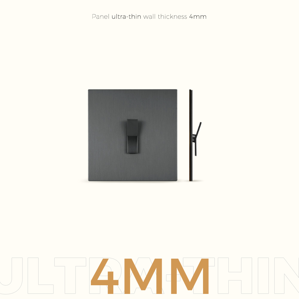 Avoir Gray Y Type Push Button  - Home Improvement Uk recension och pris