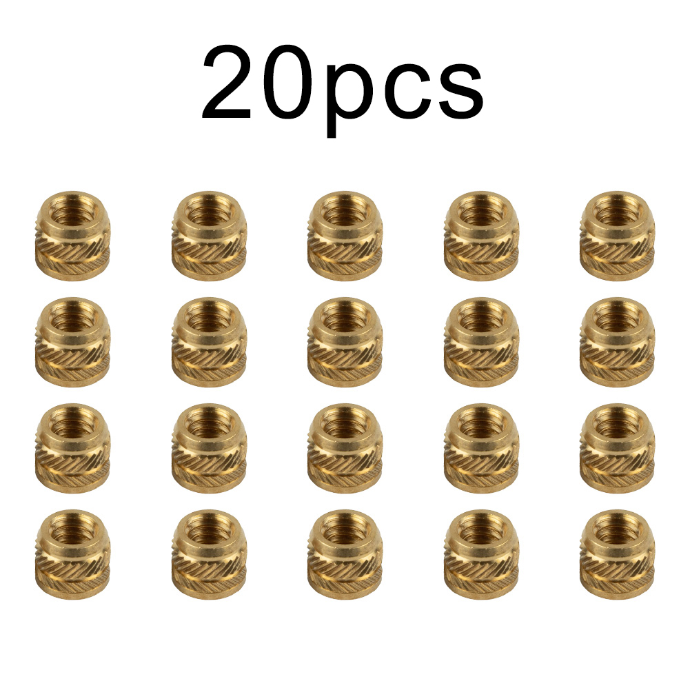 20pcs Brass Nuts 1/4-20 Thread - Home Improvement Warehouse recension och pris